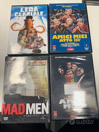 lotto di 4 DVD-AMICI MIEI 1/3-MAD MAN-ERAGL