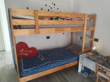 Letto castello  Mydal ikea