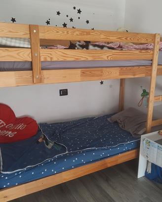 Letto castello  Mydal ikea