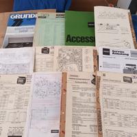 Grundig Schemi Schemari Radio TV Registratori ecc