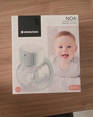 Tiralatte elettrico indossabile KikkaBoo NOA