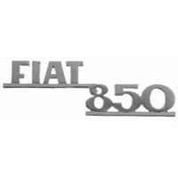 Scritta Emblema Targhetta auto Fiat 850