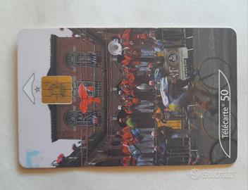 Scheda telefonica tour de france 2001