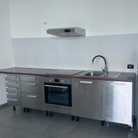 Cucina IKEA rivestimento INOX SATINATO