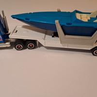 Majorette Camion + Rimorchio Motoscafo Miami Vice