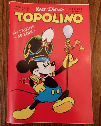 TOPOLINO N° 1 del 1949 (RISTAMPA ANASTATICA 2005)