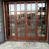 Portafinestra in legno massello