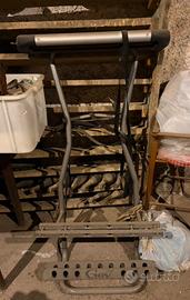 Porta sci per ruota di scorta jeep