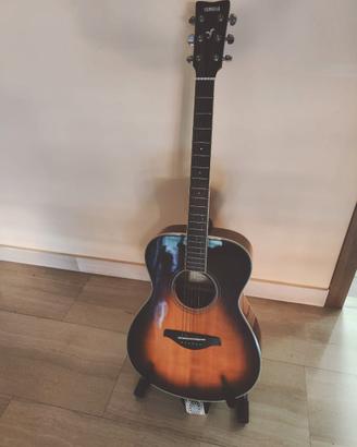 Chitarra Yamaha FsTa Brown transacoustic  MOD