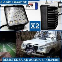 FARI LED 48W Suzuki FUORISTRADA faretti REGOLABILI