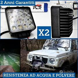 FARI LED 48W Suzuki FUORISTRADA faretti REGOLABILI