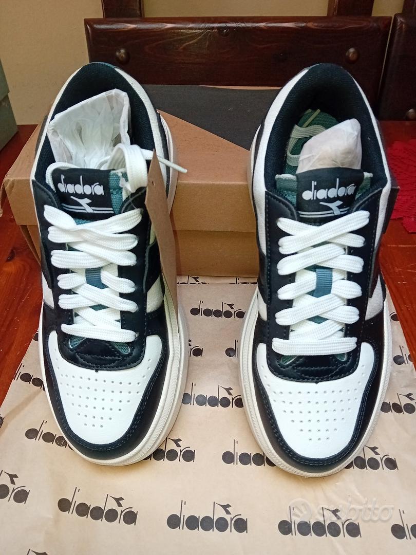 Diadora Magic Bold Wn - Scarpe Da Ginnastica Donna In Pelle Vacchetta E Sude, Low Cut - 6