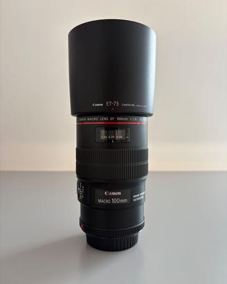 Canon EF 100mm f/2.8L Macro IS USM in ottime condi