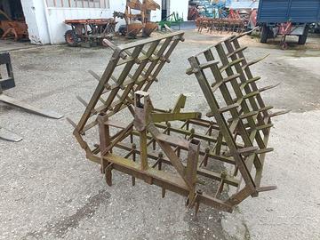 erpice a denti fissi pieghevole da 3m