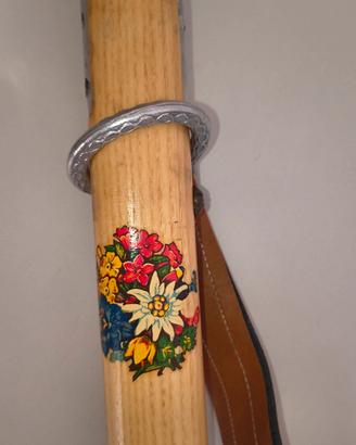 Bastone Alpino Piccozza Vintage 