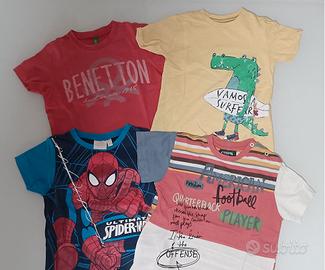 Pacco 18 maglie maniche corte bimbo 36-48mesi (A9)