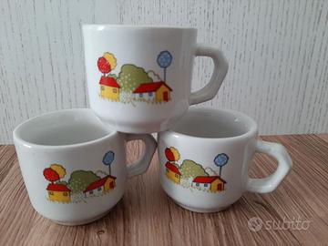 Tazzine di porcellana brasiliana. Da collezione