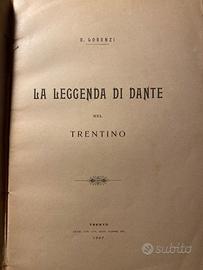 La leggenda di dante nel trentino, 1897