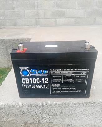 batteria 100 ah seevizi