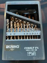 Set punte trapano Krino Cobalt 8% HSS-G
