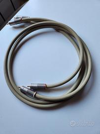 CAVI  RCA  COPPIA 1MT MONITOR AUDIO .-
