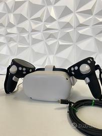 Oculus Quest 2 64 GB Visore realta Virtuale + cavo