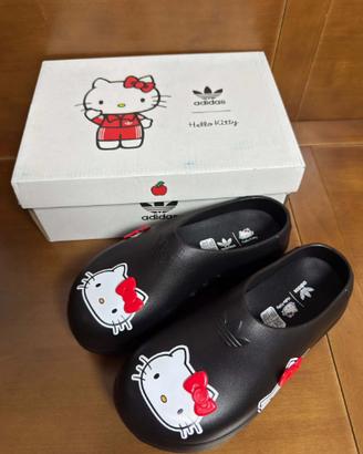 Pantofole chiuse adidas x Hello Kitty, taglia 40