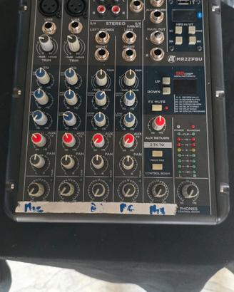 Mix professionale 6 canali 
