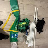 Rete da pallavolo racchettoni Kipsta beach Net BV
