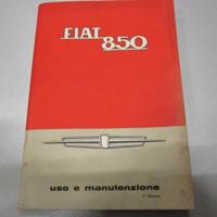 Libretto manutenzione originale FIAT 850 epoca