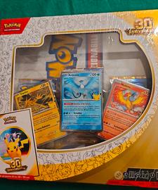 Pokemon 30th Set Box Uccelli Leggendari