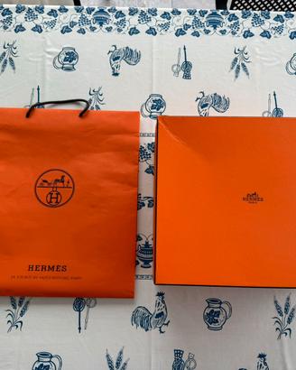 Scatola e shopper bag HERMES