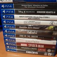 Giochi per Sony PS4 e PS5