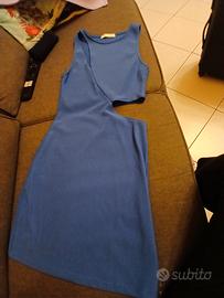 vestito blu elettrico 