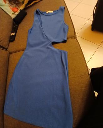 vestito blu elettrico 