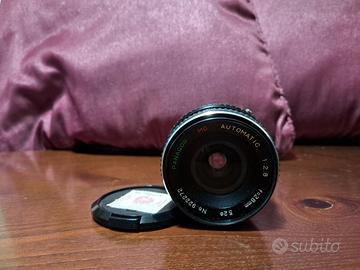 Panagor 28mm f.2,8 attacco Olympus