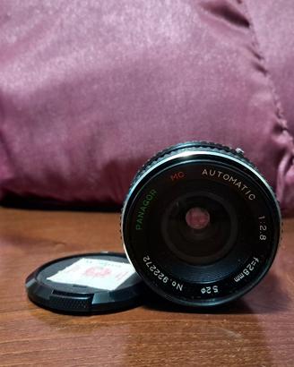 Panagor 28mm f.2,8 attacco Olympus