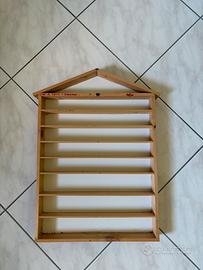 Casetta portaoggetti in legno