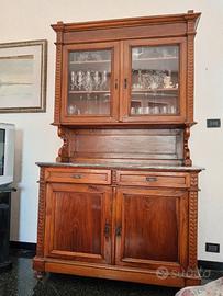 Credenza fine 1800 in noce