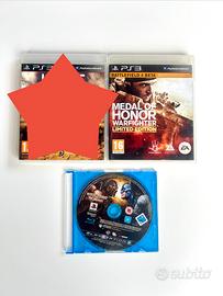 2 giochi ps3 medal of honor - mortal kombat vs dc