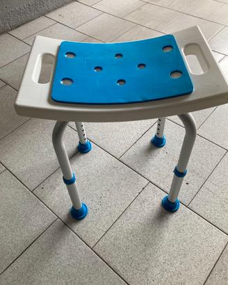 Sgabello bagno per anziani