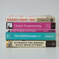 Libri di programmazione Python e Clojure | inglese