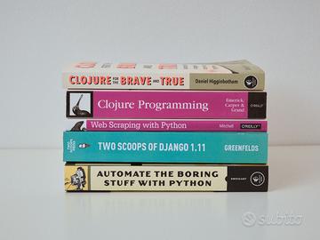Libri di programmazione Python e Clojure | inglese