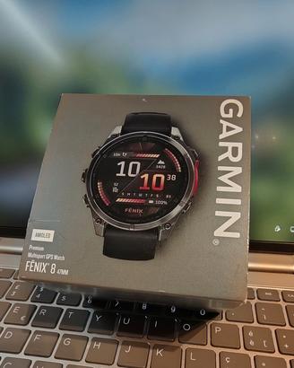 GARMIN FENIX 8 47MM MAI USATO 
