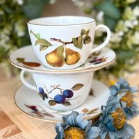 Tazza breakfast porcellana inglese Royal Worcester