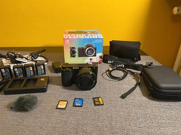 KIT VIDEO PRO: Sony ZV-E10 + Sigma 30mm f/1.4 + 4