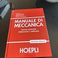 Manuale di meccanica hoepli NUOVO