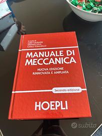Manuale di meccanica hoepli NUOVO