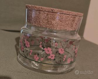 Barattolo in vetro con tappo in sughero