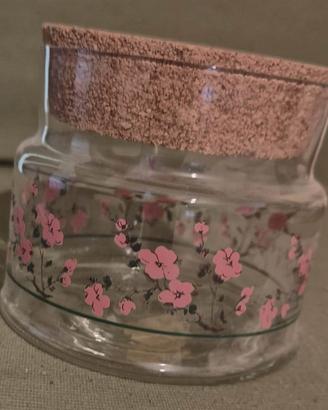 Barattolo in vetro con tappo in sughero